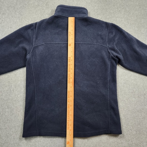 Patagonia‎ Synchilla Men's Medium Blue Full Zip Fleece Jacket Camping Hiking Ski - Picture 11 of 14